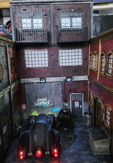 This Dioramas item by TheAVEcustoms has 2229 favorites from Etsy shoppers. Ships from Hasbrouck Heights, NJ. Listed on Aug 2, 2024 Batman Diorama, Action Figure Diorama, Rpg Terrain, Figure Diorama, Diorama Art, 7 Figures, Custom Action Figures, Designer Toys, Parkour