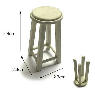 ^^^ 1/12 Dollhouse Miniature Accessories Mini Wooden Stool Chair material pack DU https://ift.tt/2HjUzrH Chair Model Making, Chair Miniature, Miniature Bar, Farmhouse Stools, Dolls Furniture, Island Chairs, Miniature Dollhouse Accessories, Mini Chair, Diy Miniatures