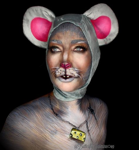 Rat Costume, Rat Queens, Rat Girl, Nutcracker Costumes, Makeup Cute, Black Eyeliner Pencil, Face Girl, 3 Face, Cute Rats