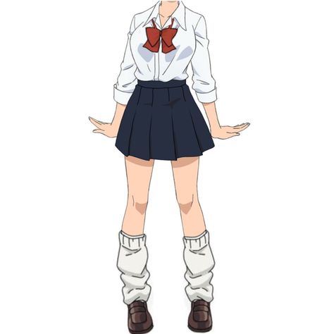 Cute Anime Uniform, Anime Female School Outfits, Anime Uniform Ideas, Anime Highschool Outfits, School Clothes Drawing, Drawing Uniform School, School Skirt Drawing, Uniform Drawing Ideas, Anime Uniform Drawing