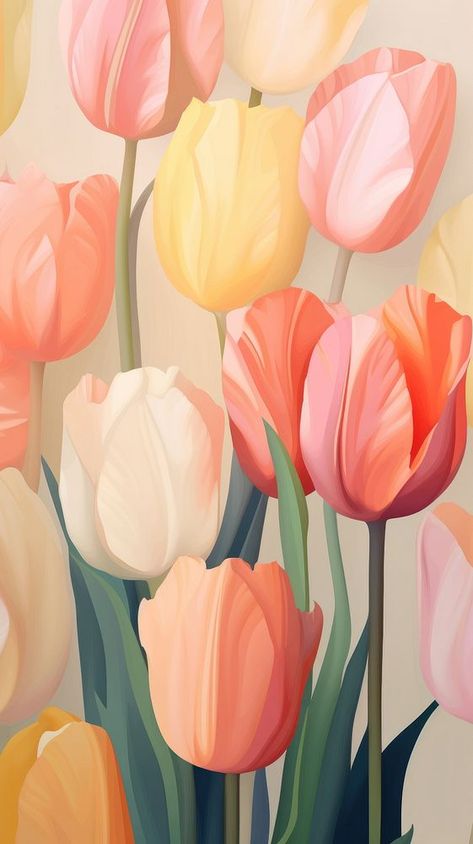 Tulip painting