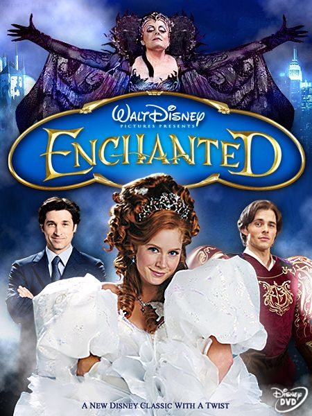 Enchanted Movie, Full Mon, Disney Enchanted, Idina Menzel, Movies Worth Watching, Film Disney, Patrick Dempsey, Kids' Movies, Disney Live Action