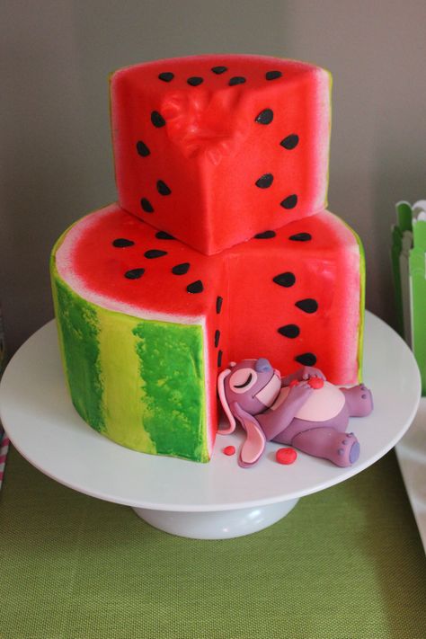 Watermelon Birthday Cake Ideas, Watermelon Shaped Cake, Watermelon Theme Cake, Watermelon Cake Design, Watermelon Themed Birthday Party, Watermelon Birthday Cake, Watermelon Cake Pops, Watermelon Birthday Party Theme, Watermelon Cake Birthday