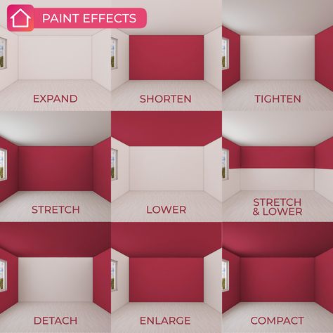 How Colors Change the Perception of Interior Spaces. Design your room with the Room Planner App. Interior Design Basics, Interior Design Principles, Interior Design Guide, Design Basics, Paint Effects, Ideas Living Room, Amazing Home, Room Planner, Design Guide