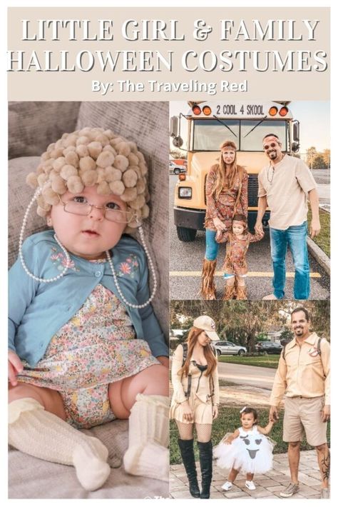 Halloween Costume One Year Old, Old People Costume, Old Lady Halloween Costume, Matching Family Costumes, Adams Family Costume, Adams Family Halloween, Ghostbusters Ghost, Girl Halloween Costume Ideas, Costume Family