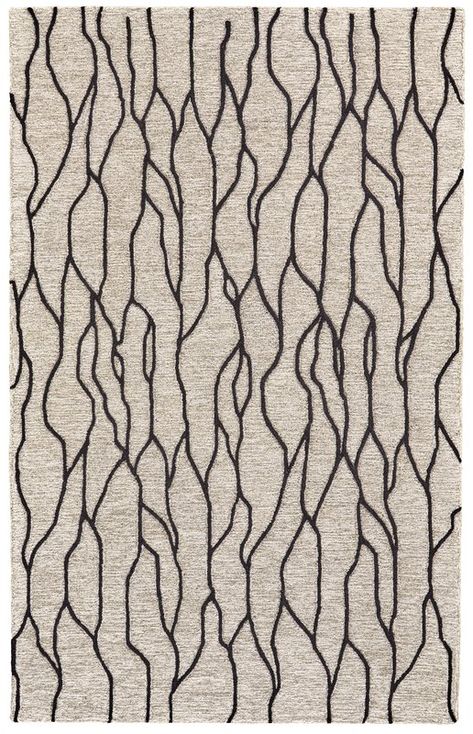 Organic Patterns, Feizy Rugs, Warm Taupe, Taupe Rug, Organic Pattern, Black Area Rugs, Nature Inspired Design, Black Rug, Modern Area Rugs