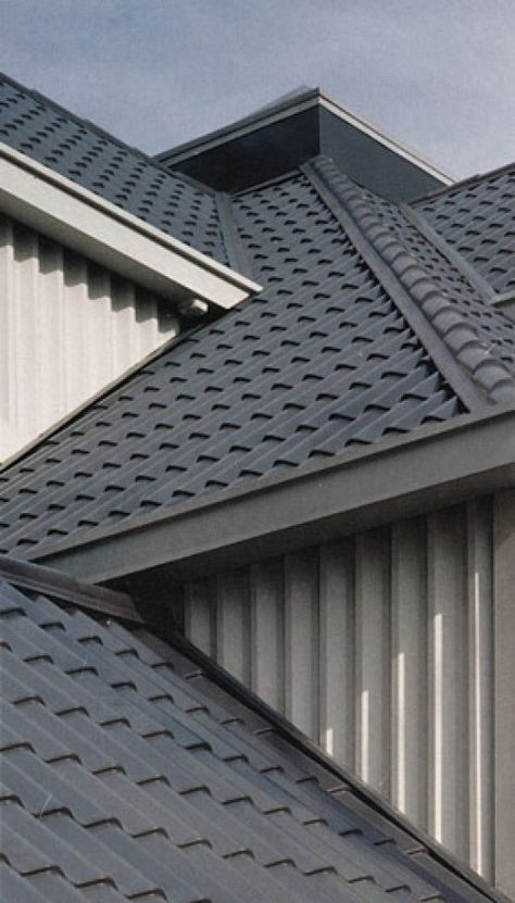 stile metal spanish roof pictures | Steel Metal Roof - Spanish Tile Look Metal Shake Roof, Metal Shingles, Roof Cap, Steel Roofing, Roof Styles, Metal Tile, Spanish Tile, Roof Tiles, Roofing Contractors