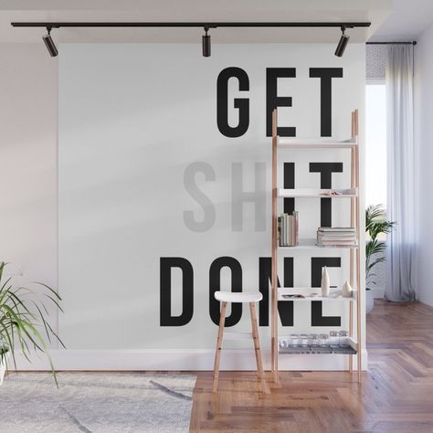 Warehouse Decor, Interior 2024, Office Wall Graphics, Office Graphics, Office Wall Design, Office Remodel, Office Branding, Removable Wall Murals, Indoor Cycling