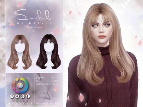 Ts4 Bangs Hair, Sims 4 Cc Hair Curtain Bangs, Sims 4 Hair Collection, Sims 4 Cc Hair Realistic, Sims 4 Cc Hair With Bangs, Sims 4 Cc Bangs, Sims 4 Cc Hair Bangs, Sims 4 Bangs, Cc Hair The Sims 4