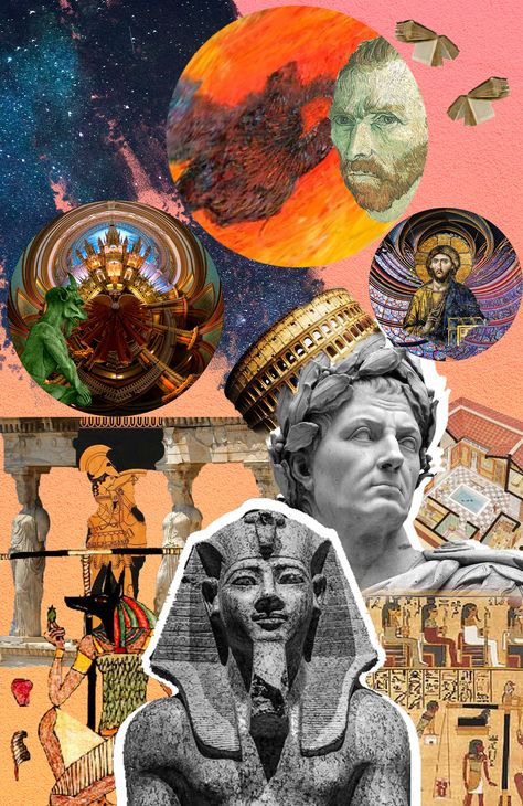 https://www.behance.net/gallery/119979267/Collage-Historia/modules/682900521 History Collage Ideas, Historia Aesthetic, History Collage, Victor Moscoso, Social Studies Projects, Project Cover Page, Samsung Notes, Gods Princess, History Major