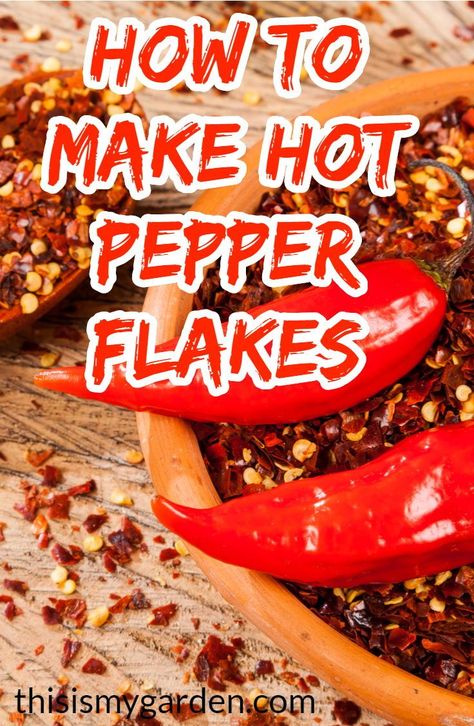 Homemade Hot Pepper Seasoning, Dehydrating Hot Peppers In Dehydrator, Red Hot Chili Peppers Recipes, Dehydrated Hot Peppers, How To Dehydrate Peppers, Dehydrating Hot Peppers, Preserving Hot Peppers, Garden Preserving, Peppers Growing