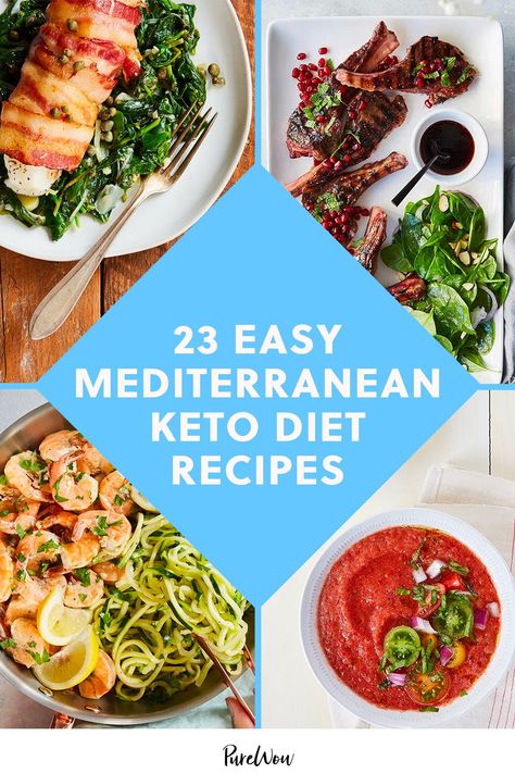 Mediterranean Keto Diet, Mediterranean Keto, Keto Diet List, Breakfast Low Carb, Easy Mediterranean Diet Recipes, Diet Breakfast Recipes, Carb Dinner, Ketogenic Diet Meal Plan, Best Keto Diet