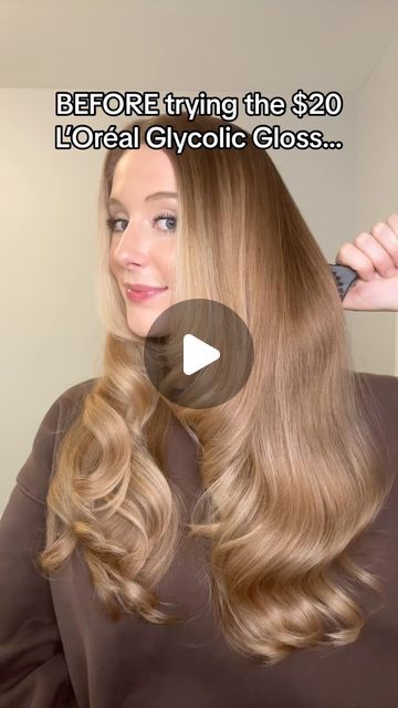 Abbey Yung on Instagram: "Ok I normally do love L’Oréal products but still I did not expect to see that much shine 😳 this was just my first time trying the new L’Oréal Glycolic Gloss - let me know if you want a full review after I test it a few more times! #hairtransformation #shinyhair #newhaircare #affordablebeauty" Abbey Yung Hair Color, Loreal Glycolic Gloss, Loreal Hair Gloss, Hair Glossing Before And After, Loreal Hair, Hair Gloss, Beauty Pageant, Shiny Hair, Do Love