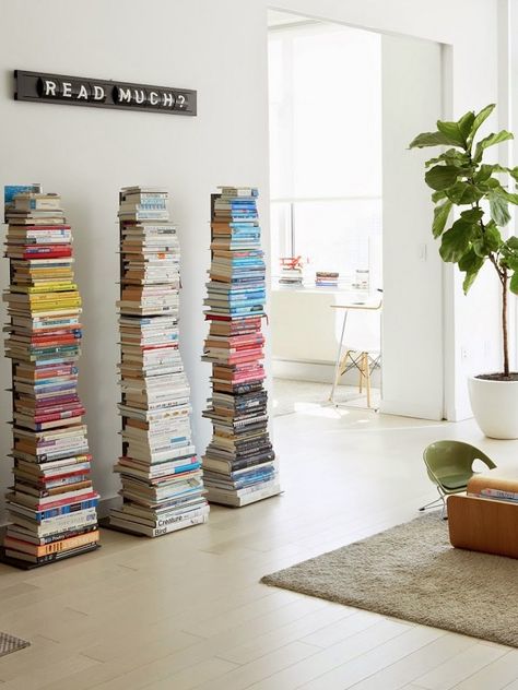 Spine Bookshelf, Sapien Bookcase, San Francisco Apartment, Lots Of Books, Colorful Apartment, Cup Of Jo, Brooklyn Apartment, Apartment Tour, Dream Apartment