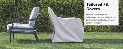 Tailored Patio Furniture Covers | Frontgate Frontgate Outdoor Furniture, Frontgate Outdoor, Outdoor Furniture Covers, Patio Furniture Covers, Outdoor Holiday Decor, Furniture Covers, Luxury Home Decor, Stools, Patio Furniture