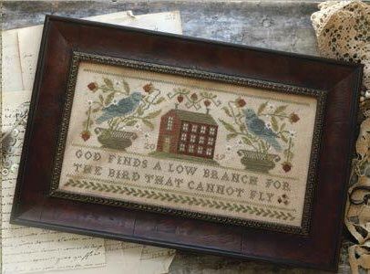 Notforgotten Farm, Primitive Cross Stitch Patterns, Little House Needleworks, Spring Farmhouse, Country Sampler, Farmhouse Primitive, Linen Stitch, Cross Stitch Heart, Cross Stitches