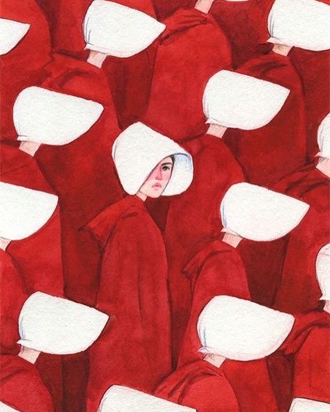 Handmaidens Tale, The Handmaid's Tale Book, A Handmaids Tale, Handmade Tale, Handmaids Tale, The Handmaid's Tale, Handmaid's Tale, Margaret Atwood, Feminist Art