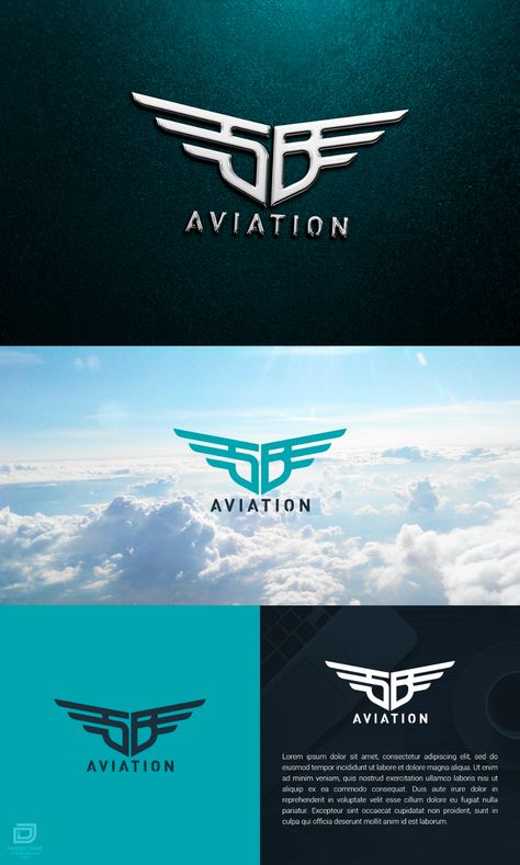 Air Logo Design, Aviation Logo Design, Aviation Branding, Plane Logo Design, Drone Logo Design, Airplane Logo, Plane Logo, Flight Logo, Drone Logo