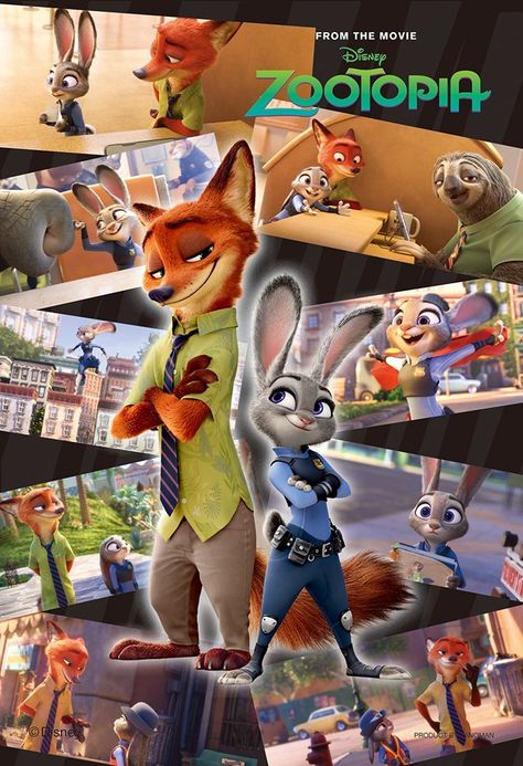 Justin Bateman, Nick Judy, Zootopia 2016, Films Posters, Zootopia Comic, Zootopia Art, Kids Movies, Nick And Judy, Ginnifer Goodwin