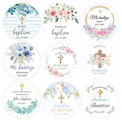 Holiday Diy Decorations, Frozen Invitations, First Communion Party, Party Stickers, Communion Party, Diy Decorations, Diy Holiday Decor, Floral Frame, Holiday Diy