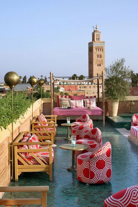 HOME | El Fenn Hotel, Restaurant and Rooftop Bar in Marrakech Senegal Travel, El Fenn, Medina Marrakech, Summer House Interiors, Clubhouse Design, Namibia Travel, Hotel Landscape, Riad Marrakech, Tanzania Travel