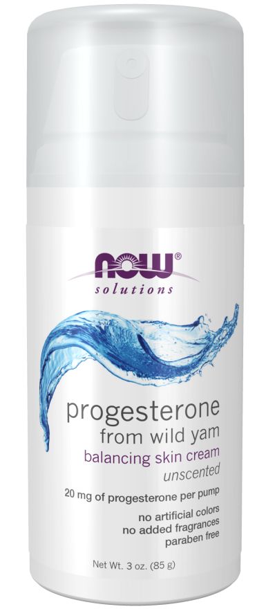 NOW Progesterone Cream | Natural and Unscented | NOW Foods Wild Yam Cream, Natural Progesterone, Cocoa Butter Lotion, Progesterone Cream, Glutathione Skin, Underarm Deodorant, Vanilla Lip Balm, Wild Yam, Fragrance Ingredients