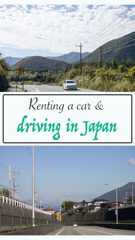 All about renting a car and driving in Japan. Driving In Japan, Travelling Japan, Budget Trips, Rent Car, Japan Travel Tips, Travel Japan, Visit Japan, China Travel, Rent A Car