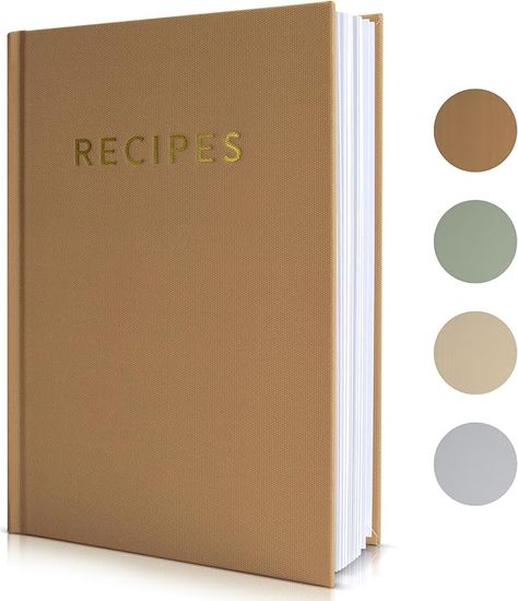 Amazon.com: Aesthetic Blank Recipe Book with Waterproof Cover - The Perfect Recipe Notebook To Write In Your Own Recipes - Beautiful Blank Cookbook to Organize Your Recipes : Home & Kitchen Aesthetic Recipe Book, Diy Recipe Book, Blank Cookbook, Recipe Notebook, Recipe Book Diy, Homemade Cookbook, Cookbook Template, Diy Recipe, Perfect Food