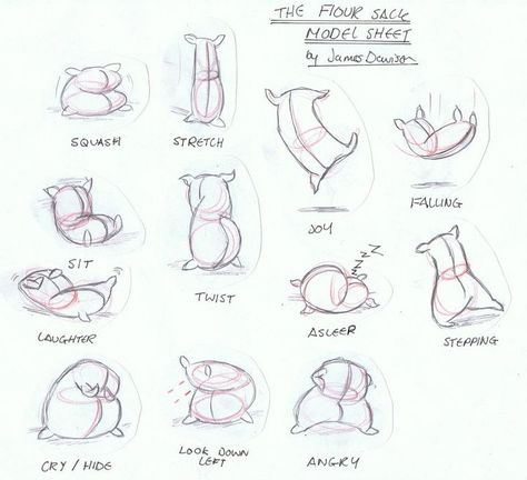 Sack Reference, Sack Animation, Animation Drawing Sketches, Principles Of Animation, Animation Classes, Learn Animation, Reference Ideas, Character Design Cartoon, Animation Storyboard