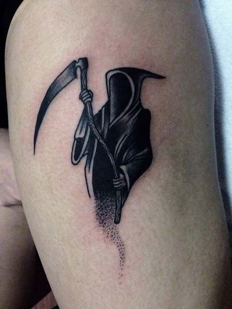 Satanic Tattoos, Bull Tattoo, Grim Reaper Tattoo, Petit Tattoo, Reaper Tattoo, Devil Tattoo, Lil Skies, Scary Tattoos, Creepy Tattoos