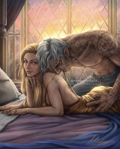 Tog Fanart Aelin And Rowan, Rowan Tattooing Aelin, Maxantarius Fanart, Elena And Gavin, Rowan And Aelin Fanart Spicy, Rowaelin Beach Scene, Spicy Mangas, Blonde Assassin, Rowan And Aelin Beach Scene