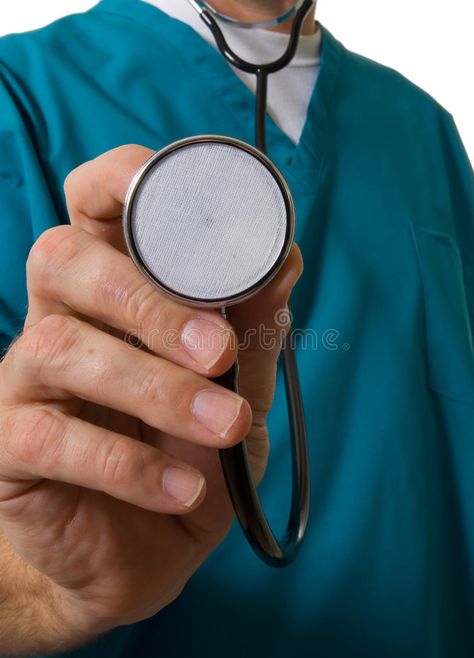 Doctor With Stethoscope, Doctor Stethoscope, Medical Nurse, Hand Images, 3d Object, Medical Scrubs, Scrubs, Mood Board, White Background