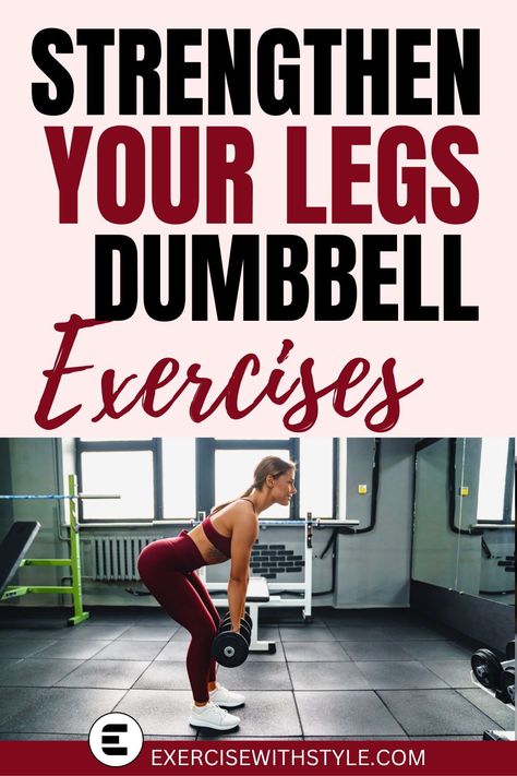 Feeling lost in your leg workout routine? Dive into our detailed guide featuring 15 dumbbell exercises for incredible leg sculpting benefits. Elevate your fitness game today! Legs Dumbbell Workout, Dumbell Leg Workout, Leg Workout With Dumbbells, Workouts With Dumbbells, Best Leg Workouts, Dumbbell Hip Thrust, Dumbbell Leg Workout, Best Dumbbell Exercises, Workout With Dumbbells