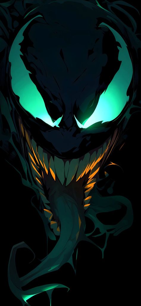 Venom Wallpaper, Cool Marvel, Amoled Wallpaper, Venom Marvel, Marvel Wallpapers, Venom Art, Venom Comics, Joker Poster, Marvel Superheroes Art