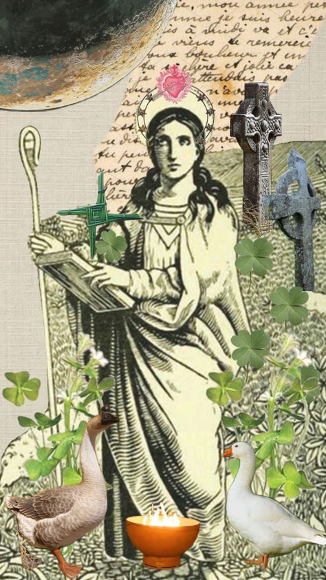 Saint Brigid of Ireland Saint Brigid Of Ireland, St Brigid Of Ireland, Saint Brigid, St Brigid, The Good Witch, Mother Mary, Your Aesthetic, Connect With People, Creative Energy