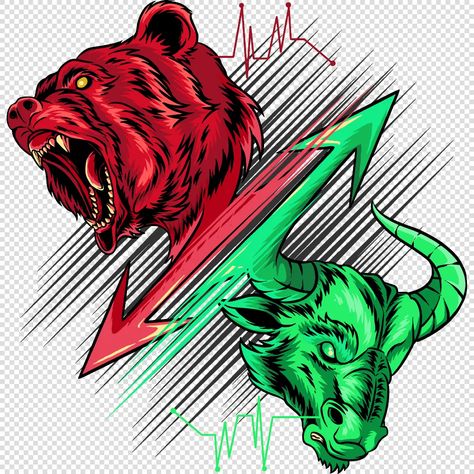 Bearish and bullish in stock market science gold Vector Image Stock Market Stickers, Share Market Logo, Stock Market Tattoo, Stock Market Logo, Bullish And Bearish Logo, Forex Wallpaper, Stock Market Wallpaper Creative, Bear Vs Bull, Ellen Adarna