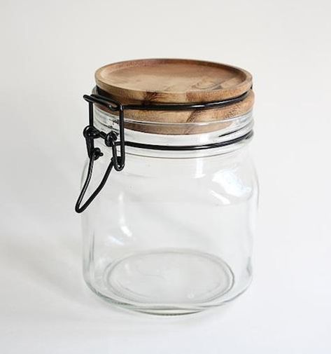 Fancy Food, Glass Food Storage, Glass Food Storage Containers, Canning Jars, Jar Lids, Storage Jars, Kitchen Stuff, Kitchen Items, Food Storage Containers