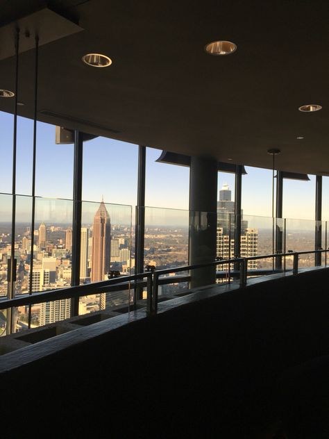 Westin Hotel revolving restaurant 72nd floor...Atlanta w/AB Jan 2016 Westin Hotel Atlanta, Revolving Restaurant, Westin Hotel, Atlanta Hotels, Marina Bay, Marina Bay Sands, Places Ive Been, Places To Go, Atlanta