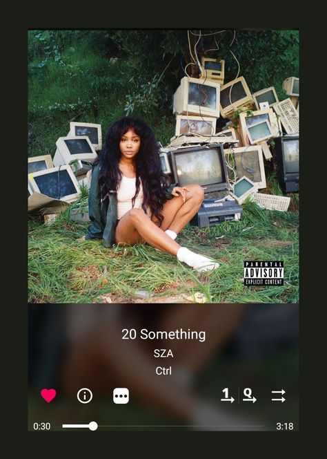 and if it's an illusion, i don't want to wake up. i'm gonna hang on to it. because the alternative is an abyss, is just a hole, a darkness, a nothingness. who wants that? you know? so that's what i think about control, and that's my story, and i'm stickin' to it. Sza Music, Sza Ctrl, Love Rap, Music Genre, I Go Crazy, Normal Girl, Music Album Cover, Music Therapy, Parental Advisory Explicit Content