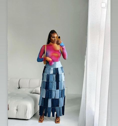 All Posts • Instagram Plus Zise, Denim Inspiration, Classy Casual Outfits, Upcycled Fashion, Trendy Fashion Outfits, Modest Fashion Outfits, Looks Chic, Look Vintage, Classy Dress