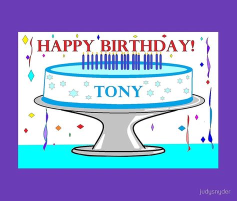 Happy Birthday Tony, Happy Birthday Theme, Happy Birthdays, Happy Birthday Boy, My Son Birthday, Birthday Themes, Birthday Happy, Nightwing, Birthday Boy