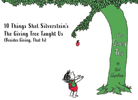 The Giving Tree Art, The Giving Tree Drawing, Giving Tree, The Giving Tree Tattoo, The Giving Tree Quotes, Giving Tree Tattoo, Shel Silverstein Tattoo, You Are Not A Tree Quote, Giving Tree Quotes