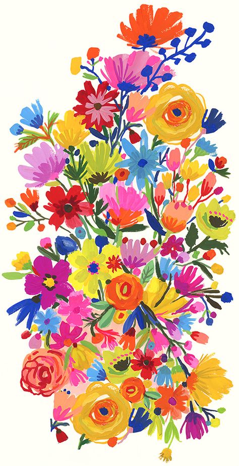 Carolyn Gavin, Animal Illustrations, Trendy Flowers, Art And Illustration, Arte Floral, Flower Illustration, Greetings Cards, Flower Wallpaper, Iphone Background