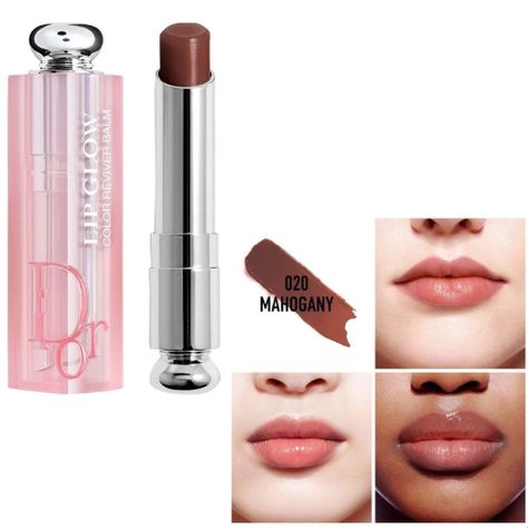 Dior Lip Glow Balm Mahogany, Dior Lip Glow Mahogany, Dior Mahogany, Dior Lip Glow Balm, Dior Lip Balm, Sephora Wishlist, Glow Balm, Dior Lip, Dior Addict Lip Glow