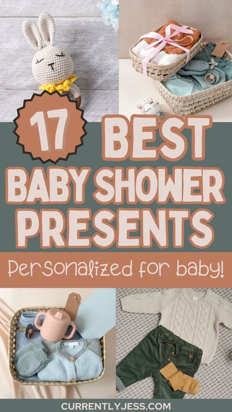 Need a unique baby gift for a shower or holiday?Check out these 17 adorable monogrammed and personalized baby gift ideas that parents will love! From sweet name blankets to custom keepsakes, these gifts make every moment memorable. #MonogrammedGifts #BabyGiftIdeas #PersonalizedGifts Name Blankets, Baby Shower Pin, Unique Baby Gift, Baby Gift Ideas, Keepsake Baby Gifts, Custom Blankets, Gifts For Baby, Baby Shower Presents, Unique Baby Shower Gifts