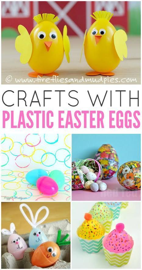 Looking for some fun and cute crafts with plastic Easter eggs? These kid-friendly crafts are fun way to put your old plastic Easter eggs to good use. Spring Themes, Easter Arts And Crafts, Fun Easter Crafts, Awesome Crafts, Frugal Mom, Kid Friendly Crafts, Easter Quotes, Easter Theme, Plastic Easter Eggs