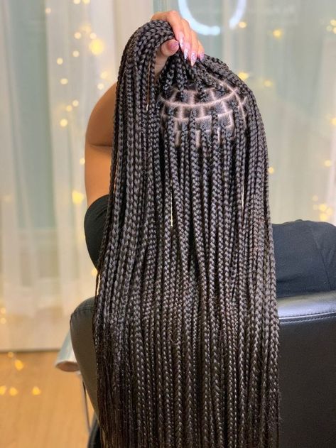 Style Your Box Braids, Small Box Braids Hairstyles, Box Braid Styles, Box Braids Styles, Hair Styles Cute, Black Kids Braids Hairstyles, Cute Box Braids, Big Box Braids Hairstyles, African Hair Braiding Styles