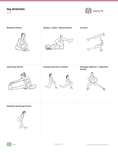 Leg stretches Leg Day Pre Stretch, Leg Day Stretches Pre, Leg Stretches Pre Workout, Leg Day Stretches, Leg Stretches, Pre Workout Stretches, Butterfly Stretch, Restless Legs, Gym Workout Plan For Women