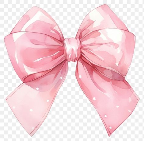 Pink Bow Transparent Background, Pink Bow Icon, Bow Transparent Background, Podium Illustration, Pink Bow Png, Watercolor Ribbon, Pink Ribbon Png, Watercolor Bow, Connor Bedard