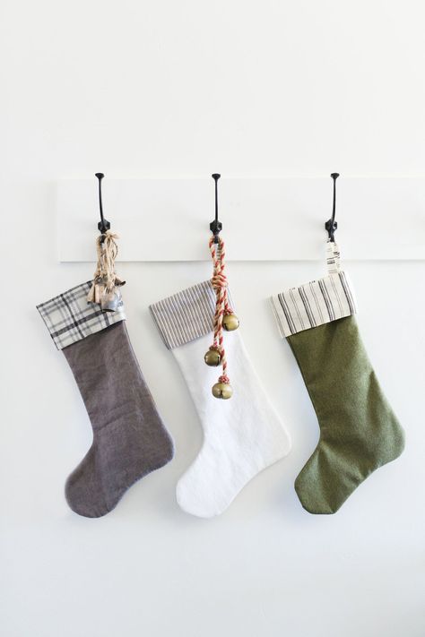 Studio McGee Stockings are Here! - Studio McGee Studio Mcgee Christmas, Christmas Stockings Ideas, Christmas Decor Idea, Sustainable Christmas, Christmas Stockings Diy, Christmas Decorating Ideas, Minimal Christmas, Craft Christmas, Winter Wonderland Christmas